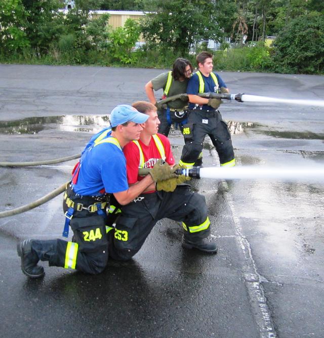 8 Tower Training. 8-13-2012
Team Work.
Photos By Vincent P. Tuzzolino